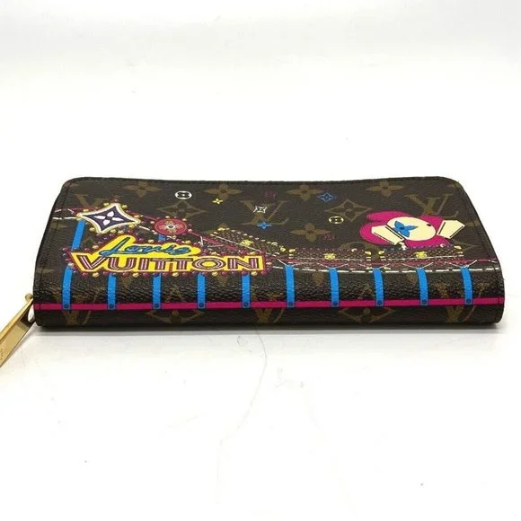 LOUIS VUITTON Monogram Vivienne Amusement Park Zippy Wallet - Picture 14 of 15